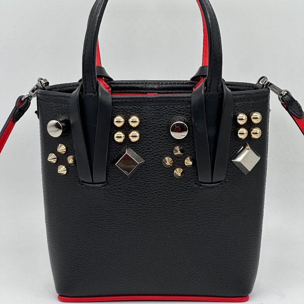 Christian Louboutin Black and Gold Crossbody Bag - Picture 2 of 16